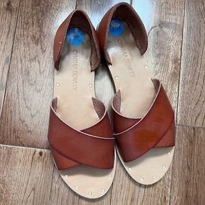 Cynthia rowley sandals. Worn once.